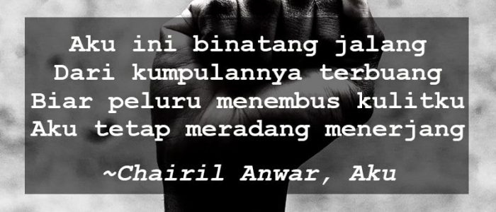 Mengenal Chairil Anwar, Sastrawan Legendaris Indonesia